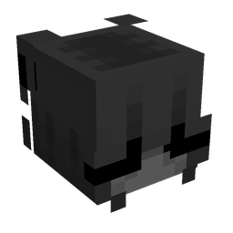 Black skin: head render