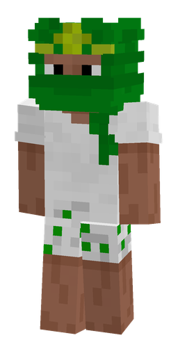 Green skin: body, front render