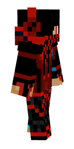 Black skin: body, right side render