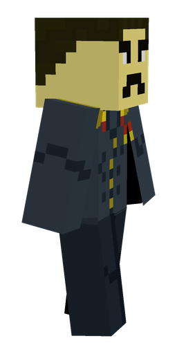 Black skin: body, right side render