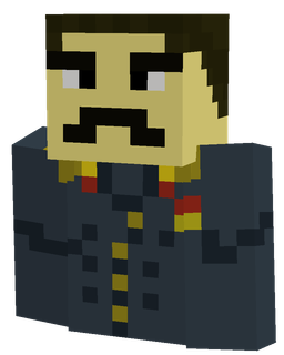Black skin: bust render