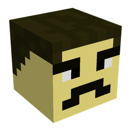 Black skin: head render
