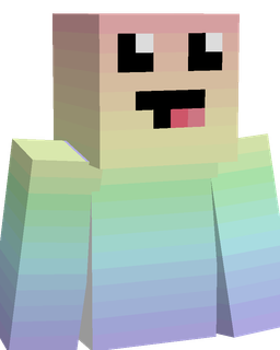 Blue skin: bust render