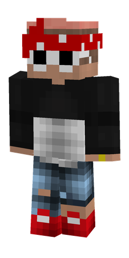 Black skin: body, front render