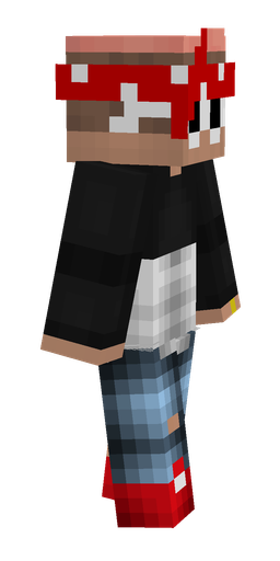 Black skin: body, right side render