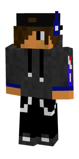 Black skin: body, front render