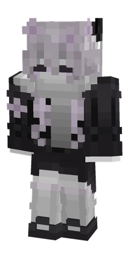 Black skin: body, front render
