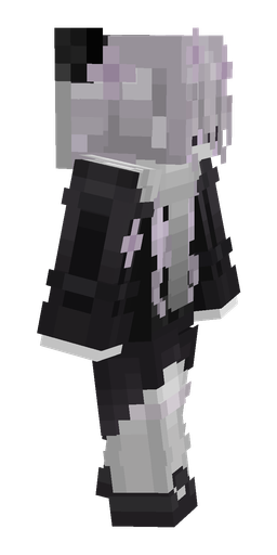 Black skin: body, right side render