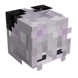 Black skin: head render