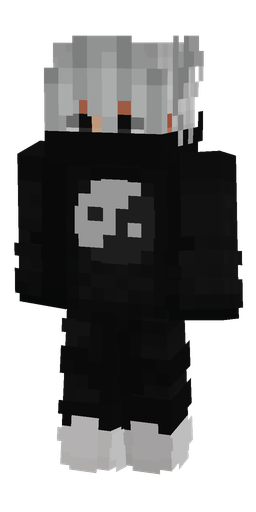 Black skin: body, front render