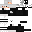 Black skin: raw texture render