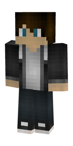 Black skin: body, front render