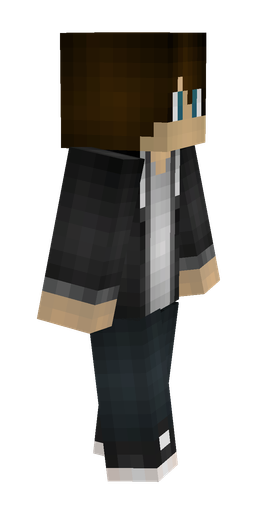 Black skin: body, right side render