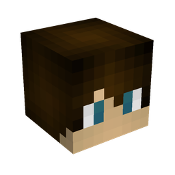 Black skin: head render