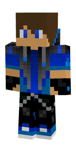 Black skin: body, front render