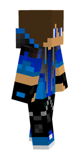 Black skin: body, right side render