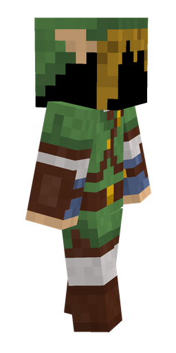 Brown skin: body, right side render