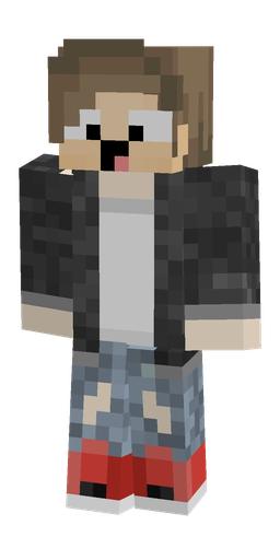 Black skin: body, front render