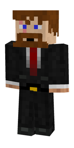 Black skin: body, front render