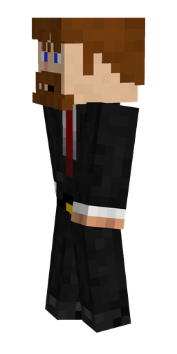 Black skin: body, left side render