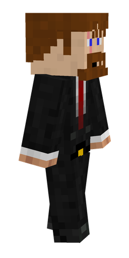 Black skin: body, right side render
