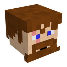 Black skin: head render