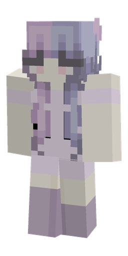 Blue skin: body, front render