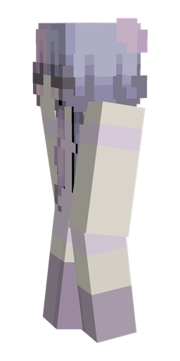 Blue skin: body, left side render