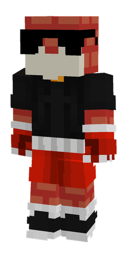 Black skin: body, front render