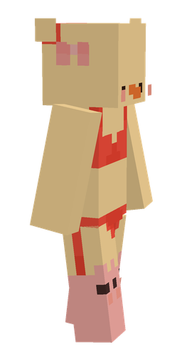 Orange skin: body, right side render
