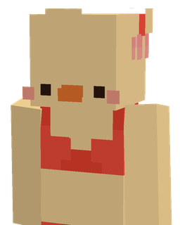 Orange skin: bust render
