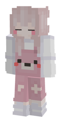 Blue skin: body, front render