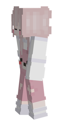 Blue skin: body, left side render