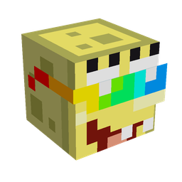 Blue skin: head render