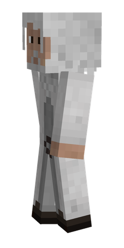 Gray skin: body, left side render