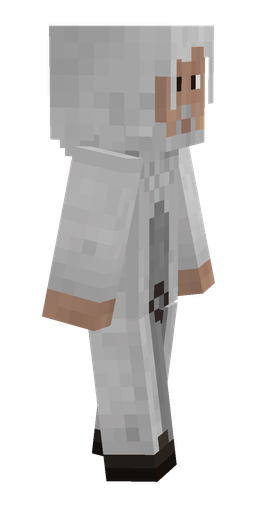 Gray skin: body, right side render