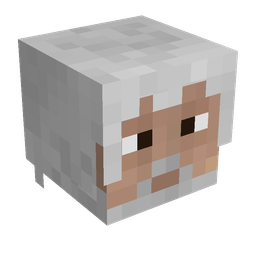 Gray skin: head render
