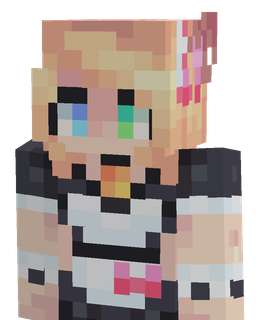 Black skin: bust render