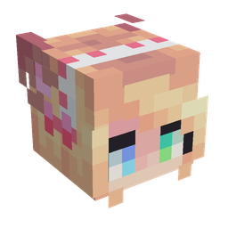 Black skin: head render