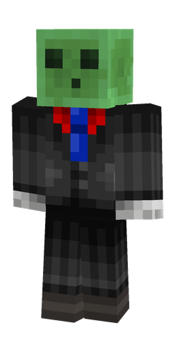 Black skin: body, front render