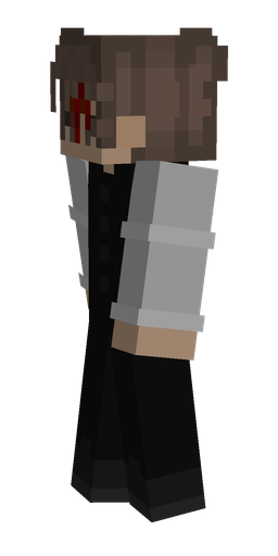 Black skin: body, left side render