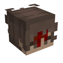 Black skin: head render