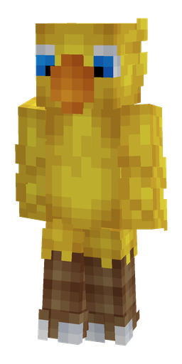 Brown skin: body, front render