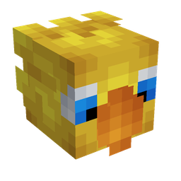 Brown skin: head render