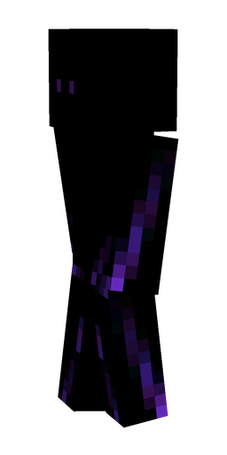 Black skin: body, left side render