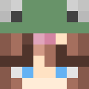 Green skin: face render