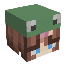 Green skin: head render