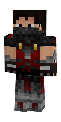 Black skin: body, front render