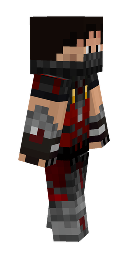 Black skin: body, right side render
