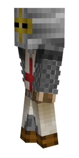 Black skin: body, left side render
